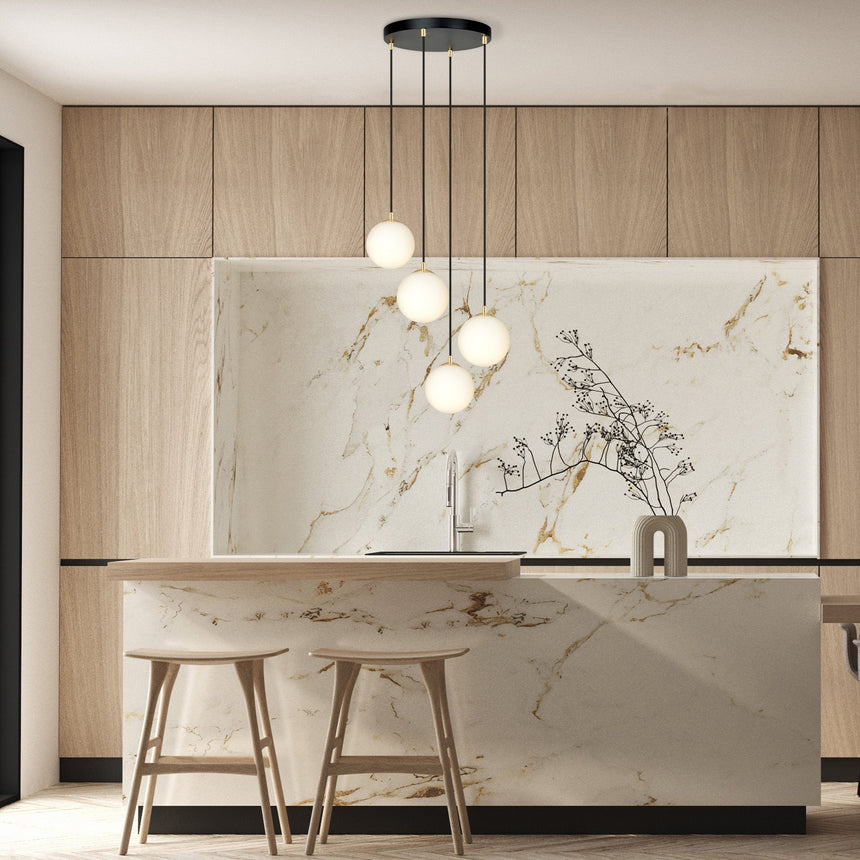 Royal 4 fém függőlámpa