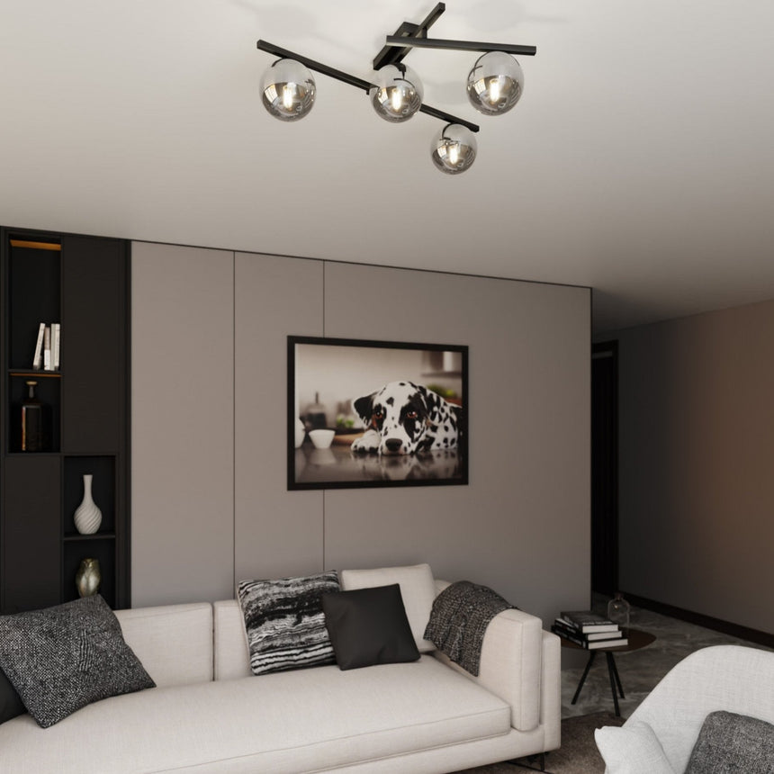 Smart 4 fém mennyezeti lámpa