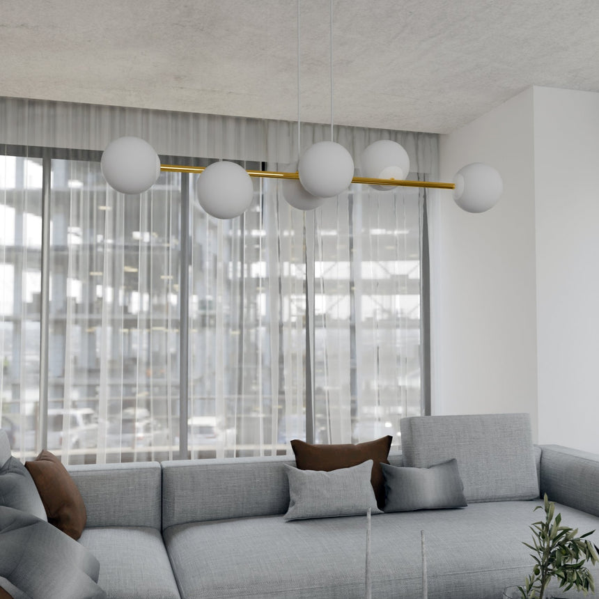 Gravity 6 WH fém függőlámpa