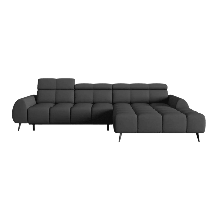 Alyse right-hand fabric corner sofa
