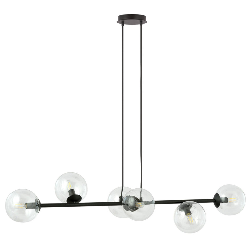 Rossi 6 BL fém függőlámpa