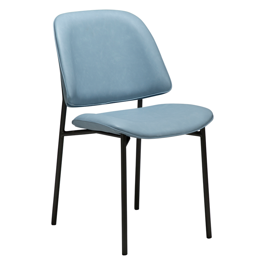 Ohmy textilbőr szék antik lábbal