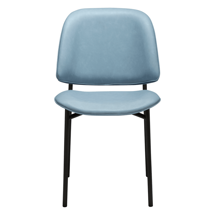 Ohmy textilbőr szék antik lábbal