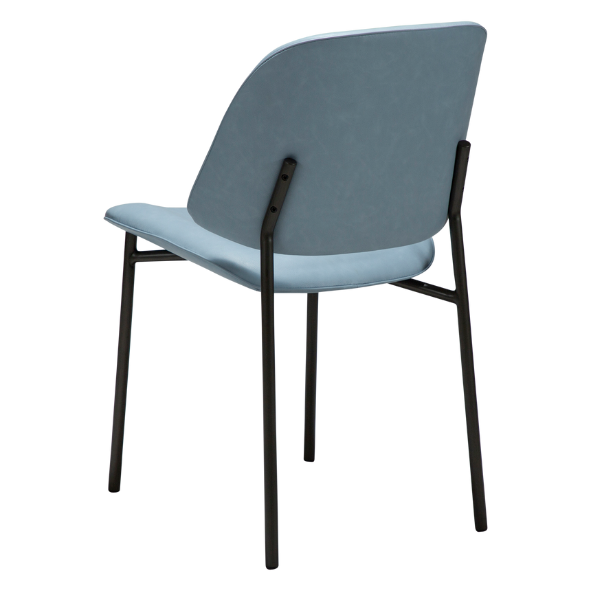 Ohmy textilbőr szék antik lábbal