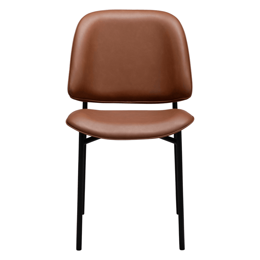 Ohmy textilbőr szék metál lábbal