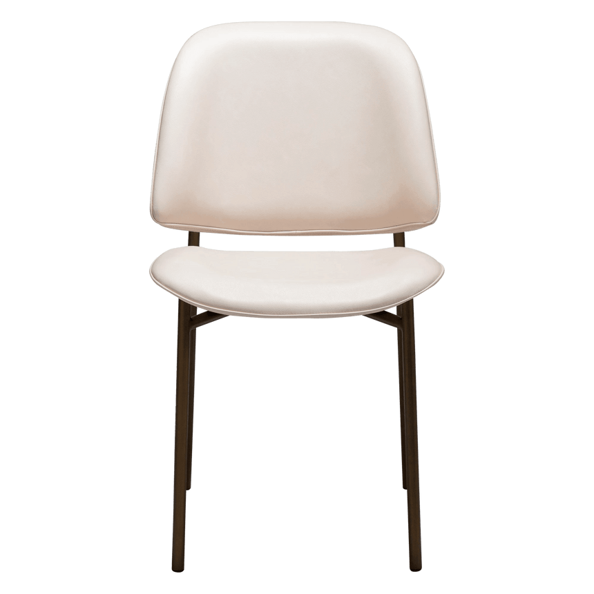 Ohmy textilbőr szék antik lábbal