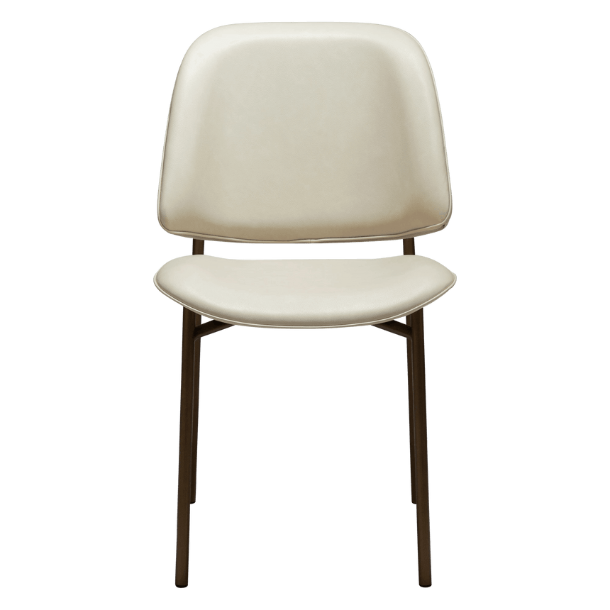 Ohmy textilbőr szék antik lábbal