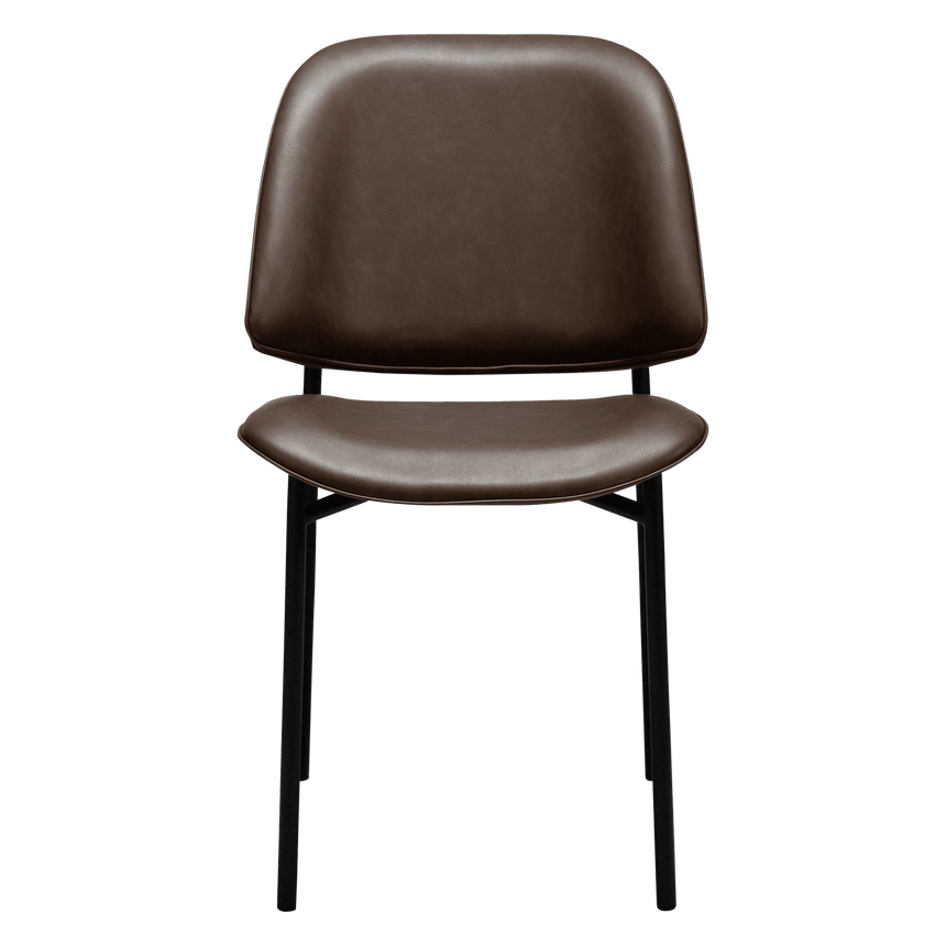 Ohmy textilbőr szék metál lábbal