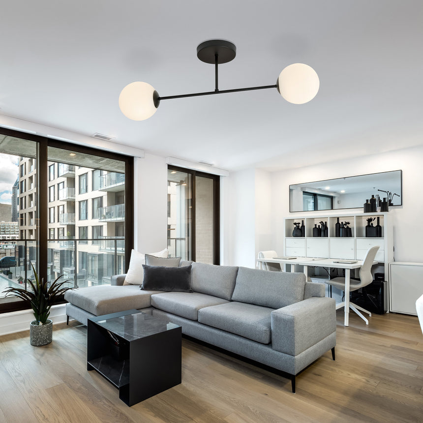 Roma 2 BL fém mennyezeti lámpa