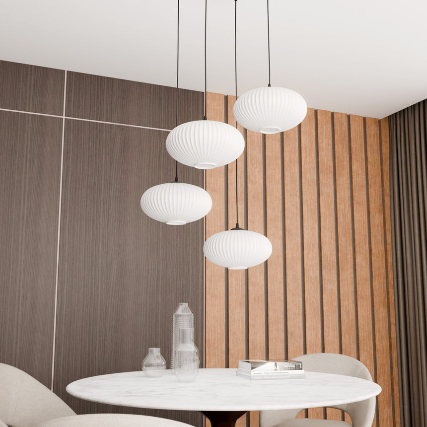 Coco 4 BL Prem üveg függőlámpa