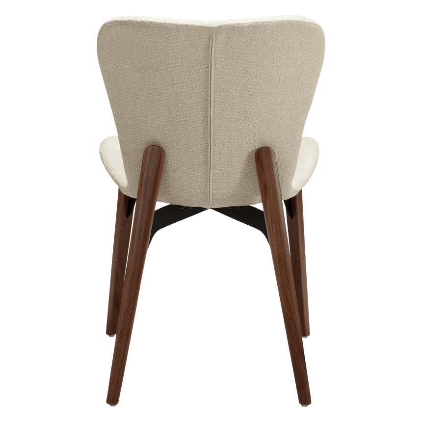 Paragon buklé szék sötétbarna fa lábbal