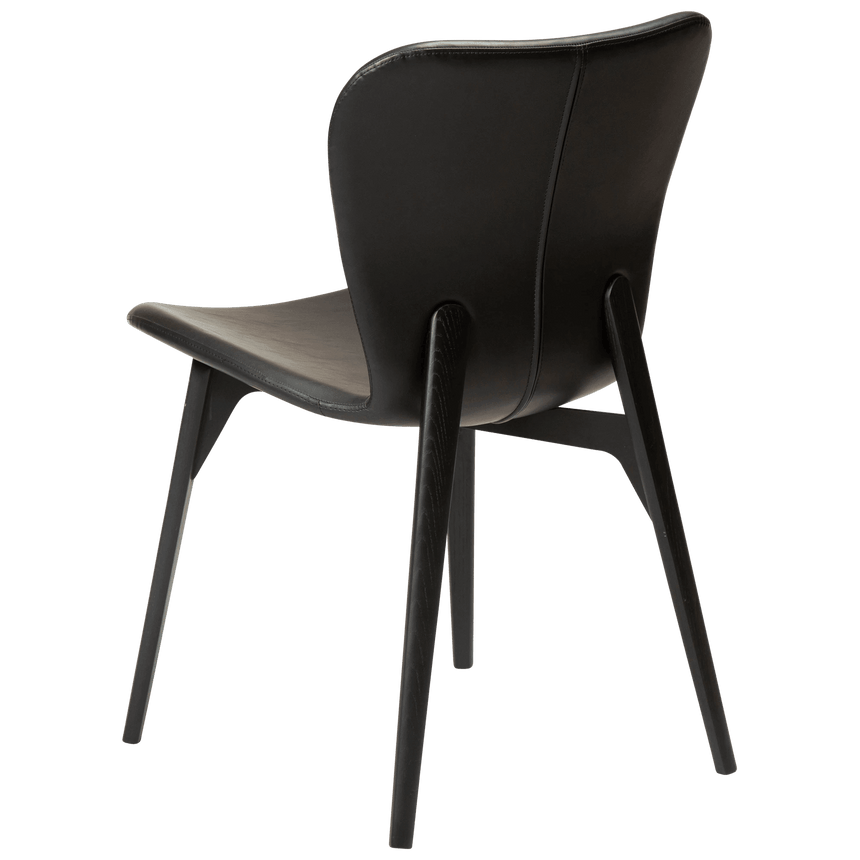 Paragon textilbőr szék antik fa lábbal