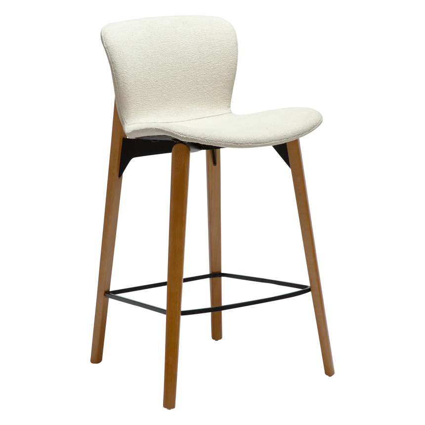 Paragon buklé alacsony bárszék natúr lábbal