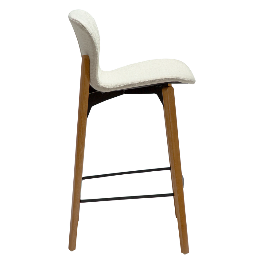 Paragon buklé alacsony bárszék natúr lábbal