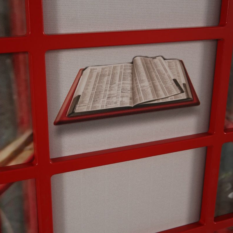 Phone Booth Wooden Kids Cabinet