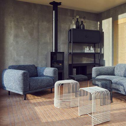 Drop Middle metal seat