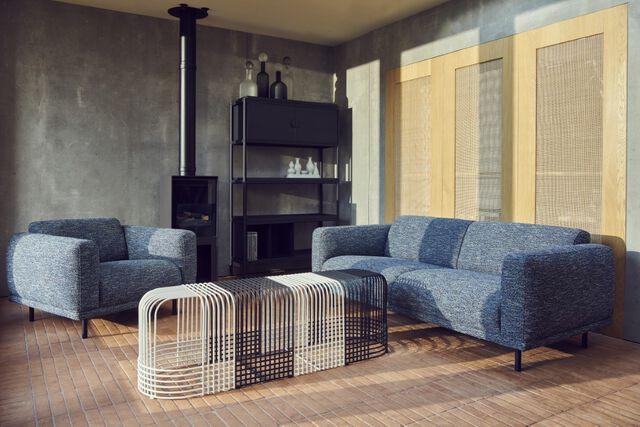 Drop Middle metal seat