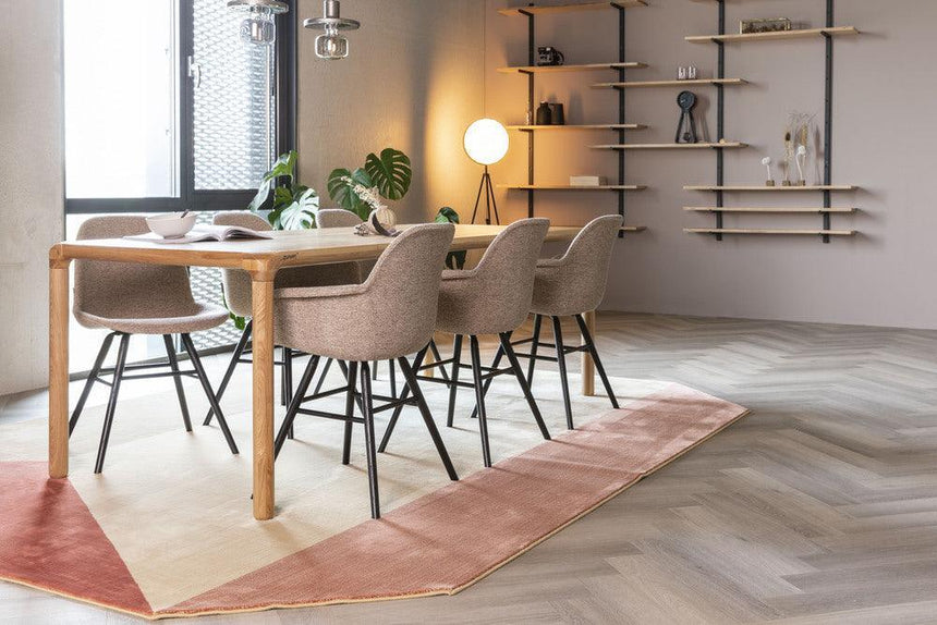 Albert Kuip fabric chair with armrests