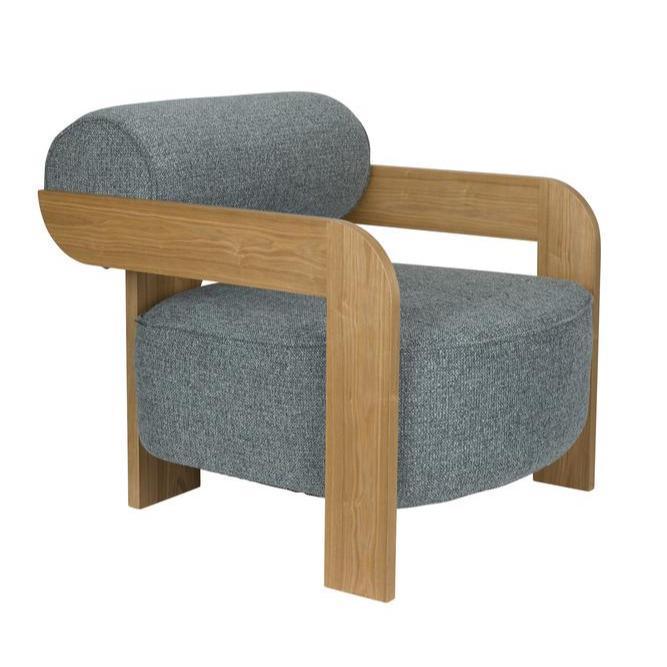Oolong bouclé armchair