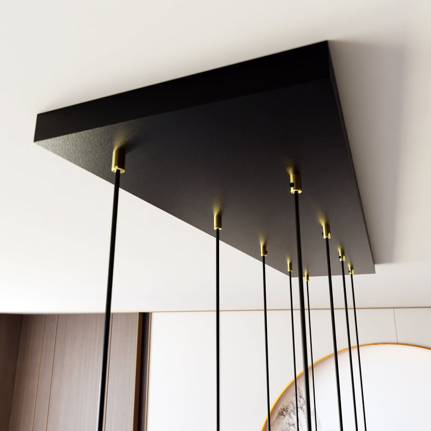 Selter 9 Gold fém függőlámpa