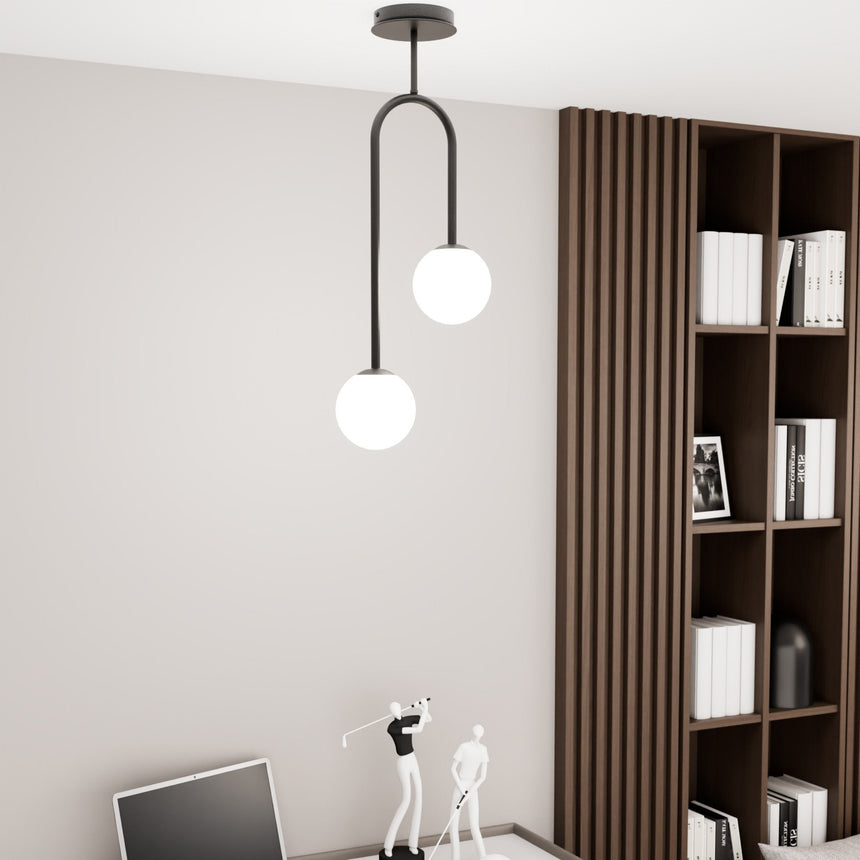 Atria 2 BL fém függőlámpa