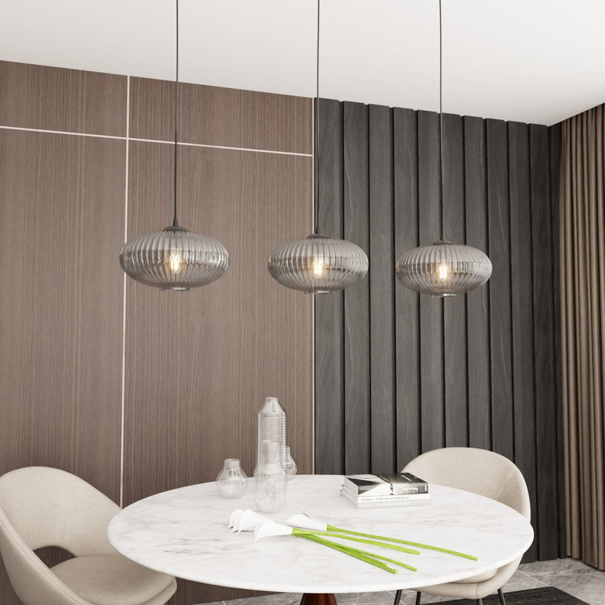 Coco 3 BL üveg függőlámpa