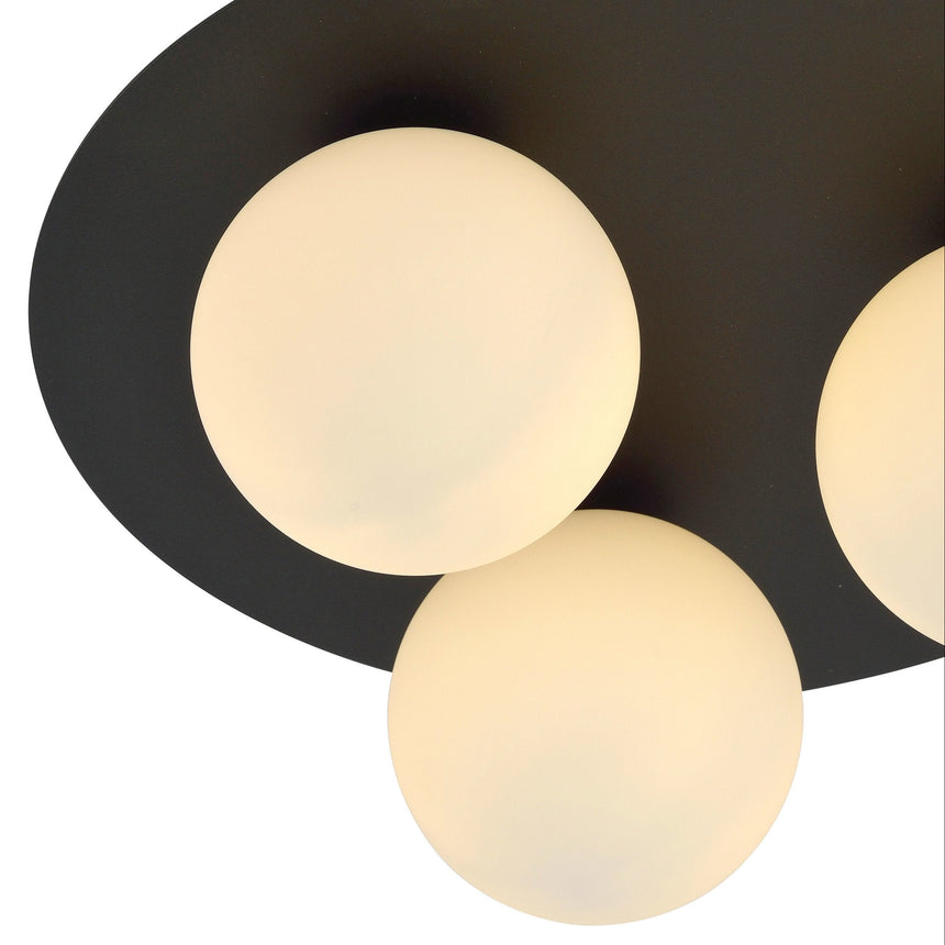 Solar 3 Opal fém mennyezeti lámpa