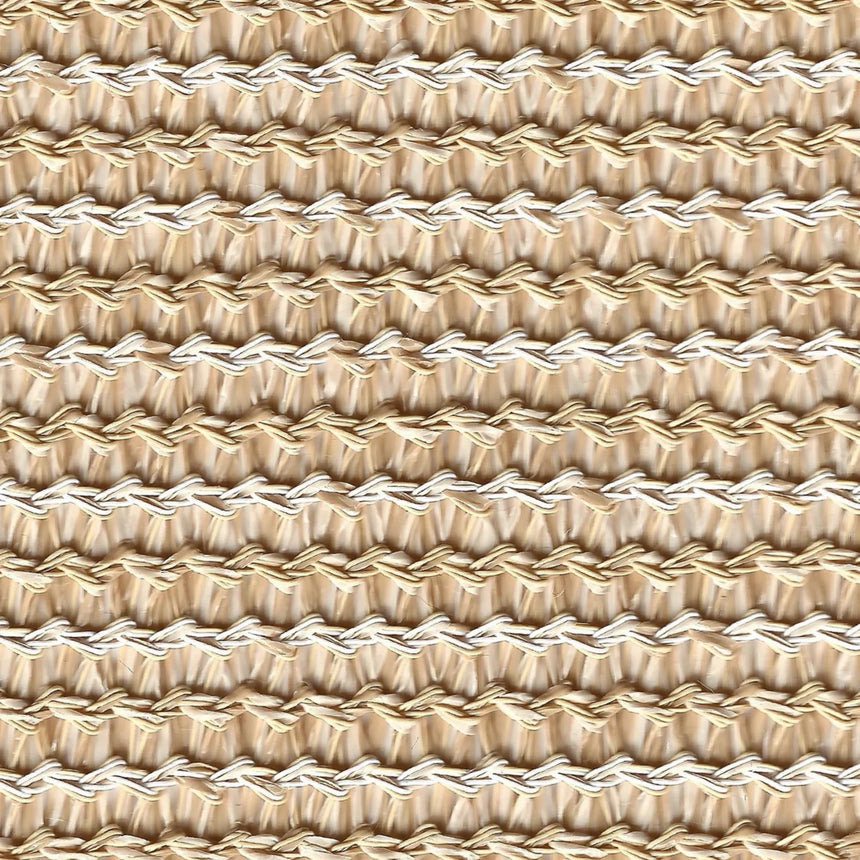 Rafia hatású rojtos szövet kerti párna 45x45