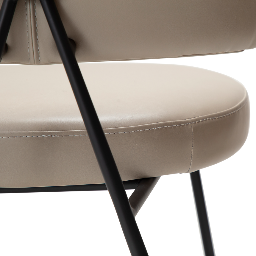 Roost textilbőr szék