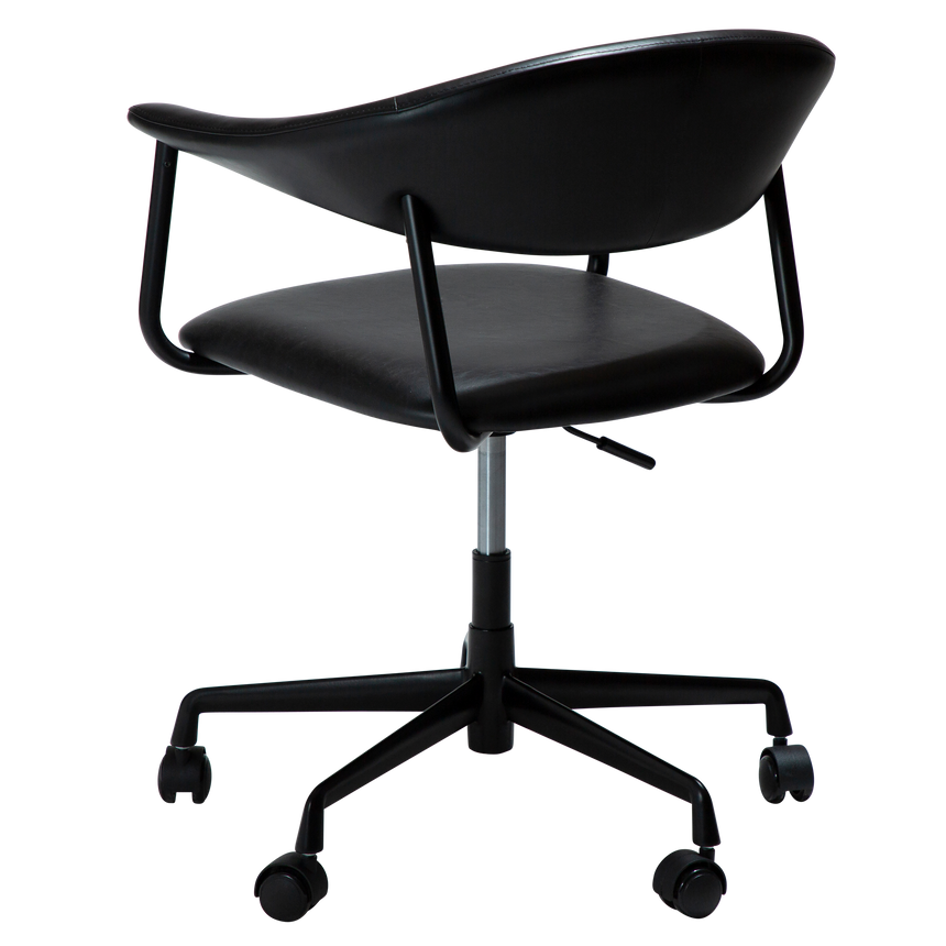 Rover textile leather rolling chair
