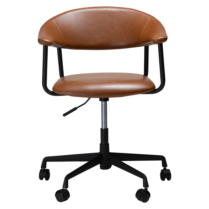 Rover textile leather rolling chair