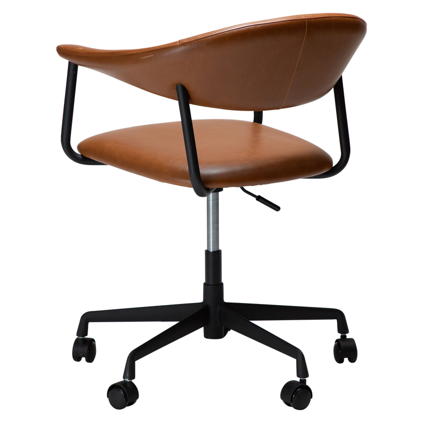 Rover textile leather rolling chair