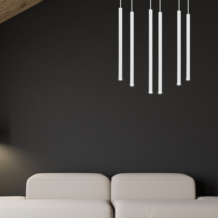 Selter 6 fém függőlámpa