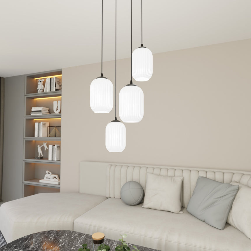 Verdi 4 Premium üveg függőlámpa