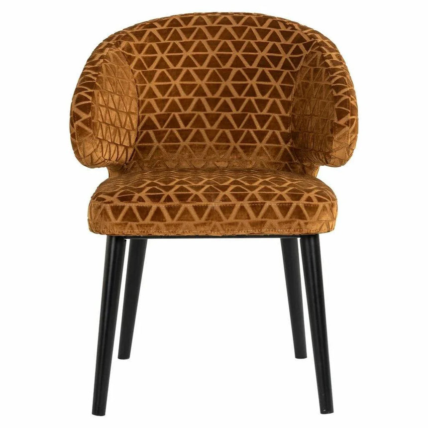 Indigo szövet szék