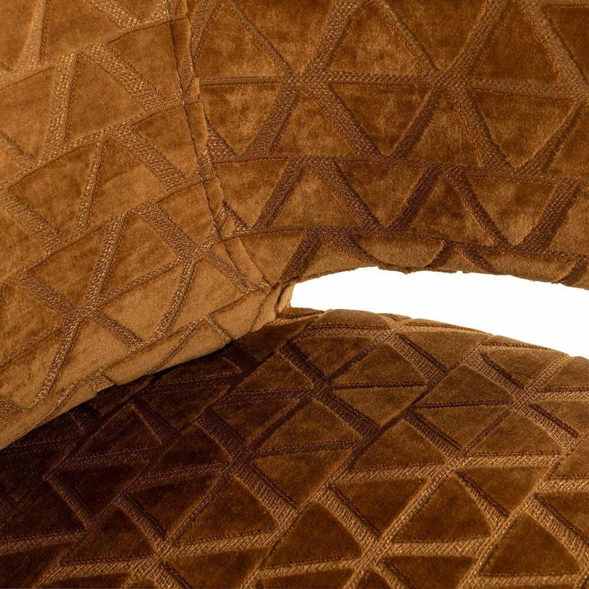 Indigo szövet szék