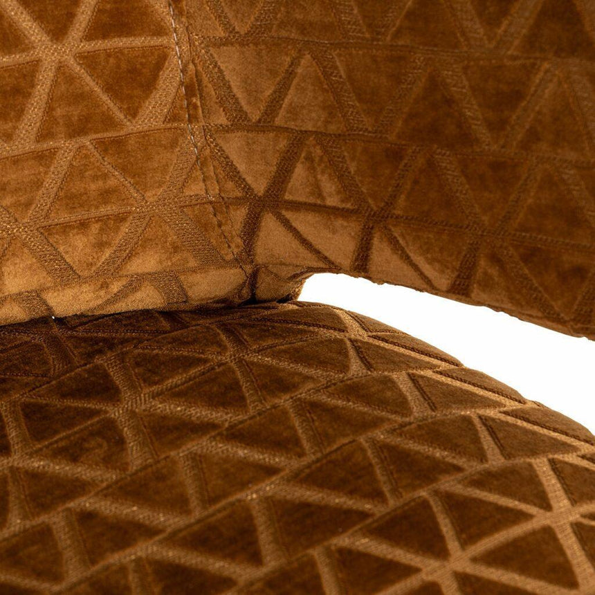 Indigo szövet alacsony bárszék