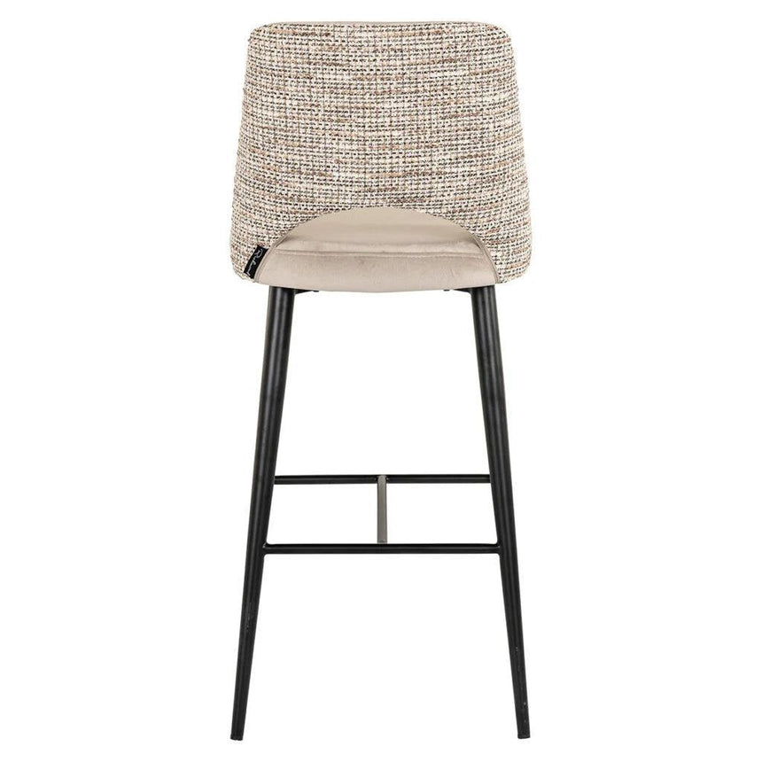 Tabitha velvet bar stool