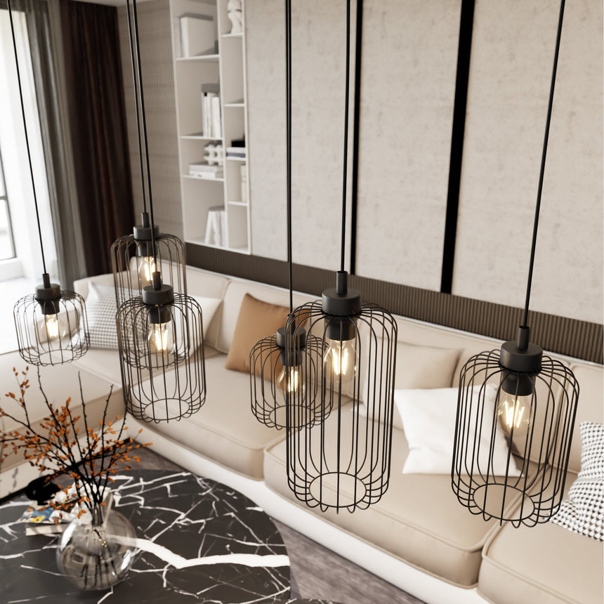 Vander 6 fém függőlámpa