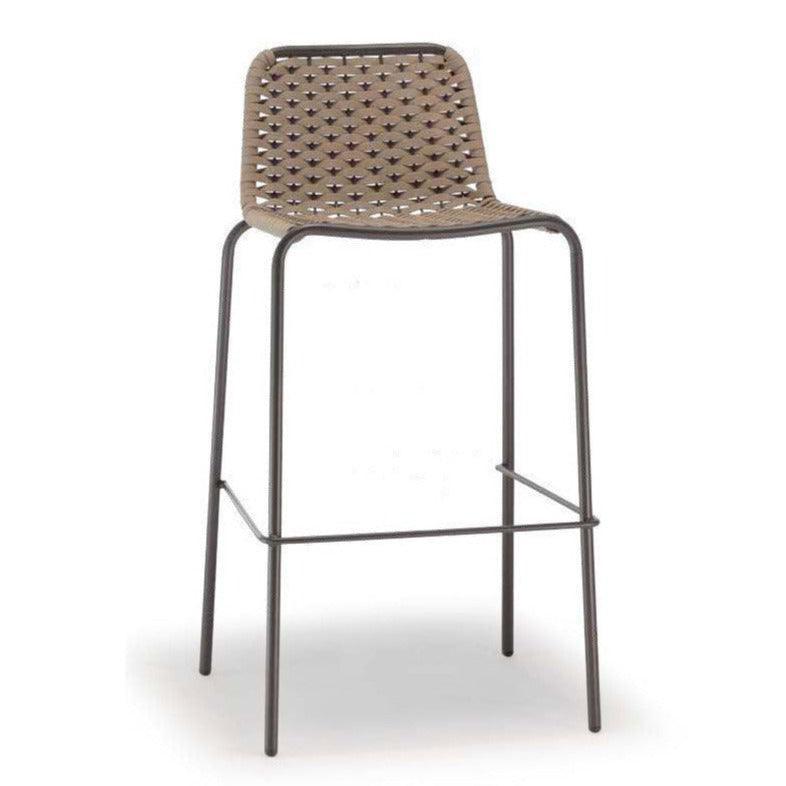 Cannes fabric garden bar stool