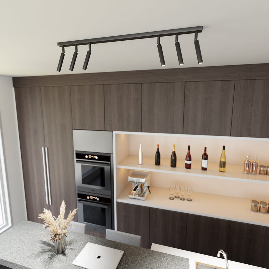 Ivi 6 fém mennyezeti lámpa