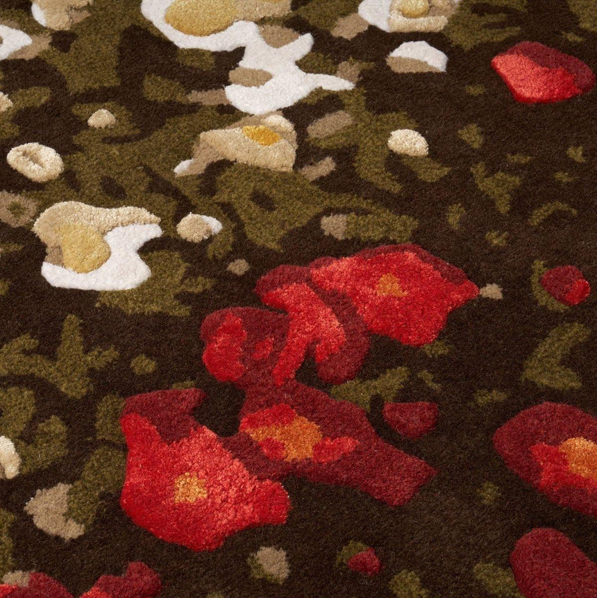 Spring Flowers wool rug