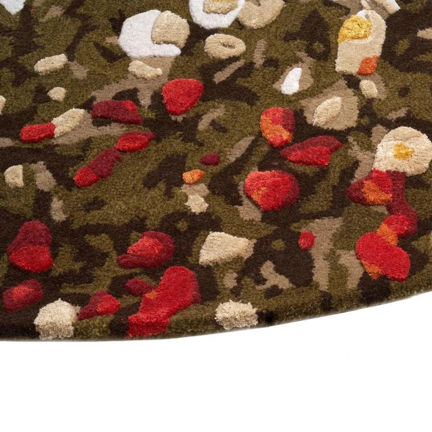 Spring Flowers wool rug