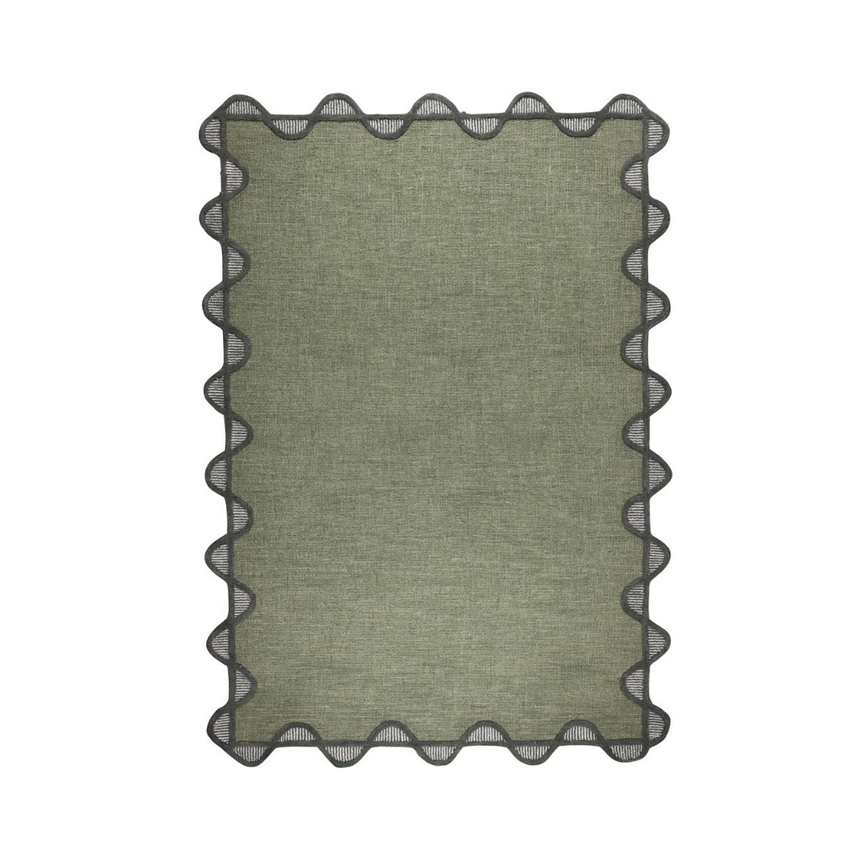 Sugar Lines wool rug 160x230