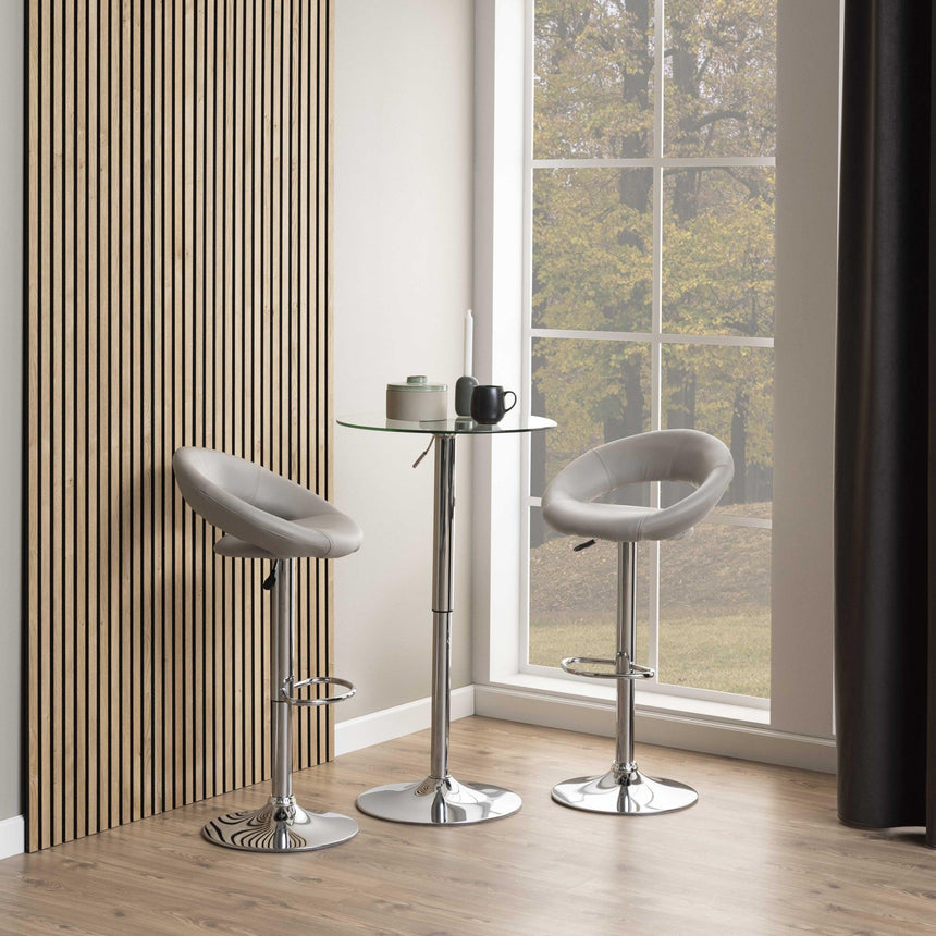 Plump textilbőr bárszék-7