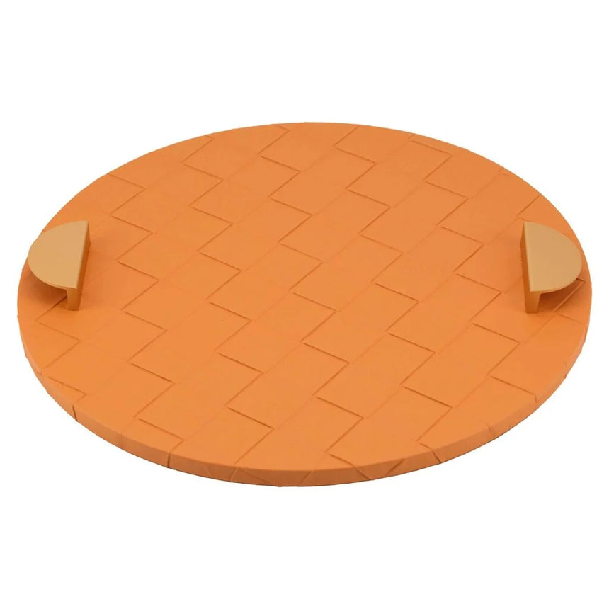 Rowen faux leather tray