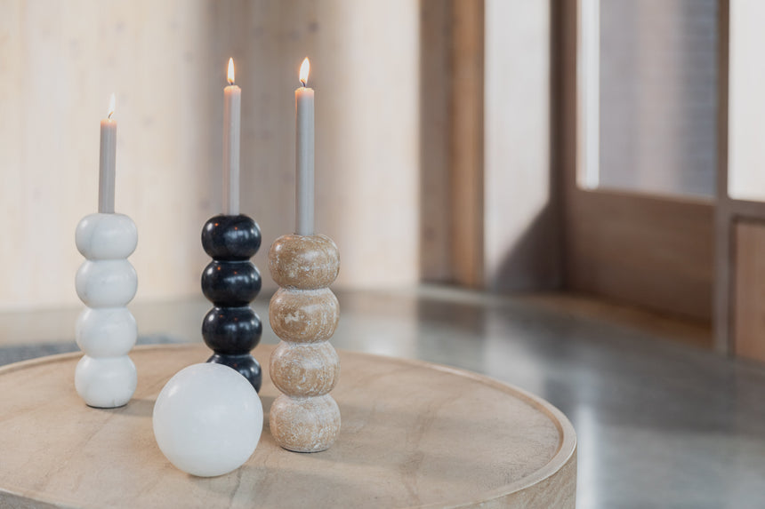 Rome márvány gyertyatartó