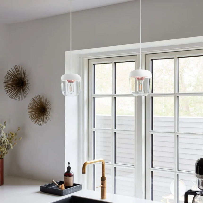 Acorn White üveg lámpabúra