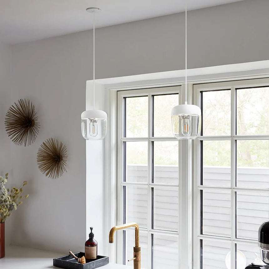 Acorn White üveg lámpabúra