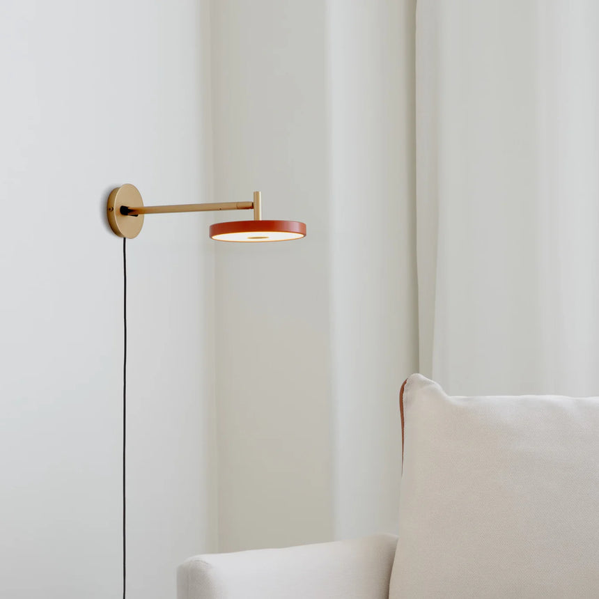 Asteria Long fém falilámpa